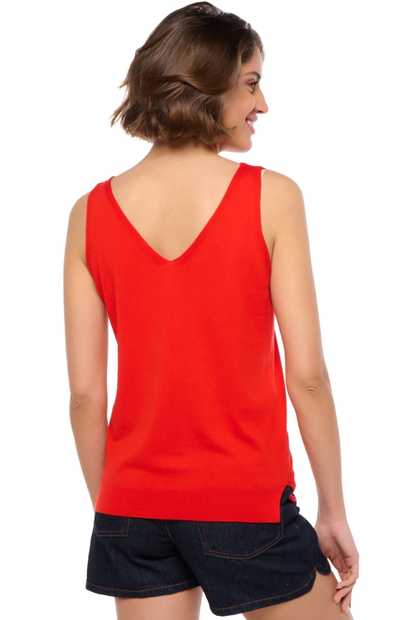 Cotone & Cashmere cashmere donna cotone cashmere sadie tomato m